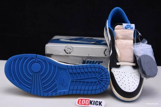 HYPE Travis Retro Jordan 1 x x Scott Fragment Design DM7866-140 Low Air 0708